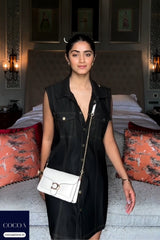 Kavita Arora in The Denim Me Down Shirt Dress