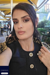 Avantika Midha in The A-Line and All Mine Denim Dress