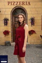 The Cherry-Parfait Shift Dress