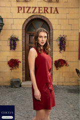 The Cherry-Parfait Shift Dress