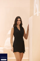 The Wrap Me Right Romper Dress