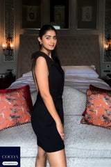 Kavita Arora in The Wrap Me Right Romper Dress