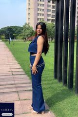 Mizab Rehmat in The Denim in Charge Co-Ord Set