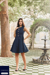 The A-Line and All Mine Denim Dress