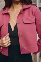 The Juicy Berry Tweed Jacket