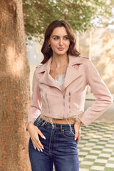 The Bubblegum & Badass Suede Jacket