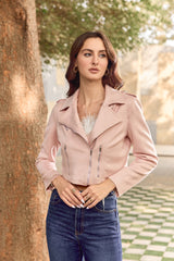 The Bubblegum & Badass Suede Jacket