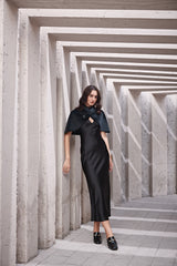 The Draped in Drama Velvet Shoulder Cape