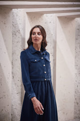 The Buttoned & Boujee Velvet Jacket