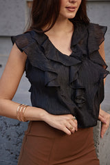 The Sparkle, Baby, Sparkle Frill Top