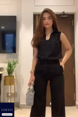 Mehak Bakshi in The Sizzle Hibiscus Top