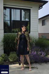 Avantika Midha in The A-Line and All Mine Denim Dress