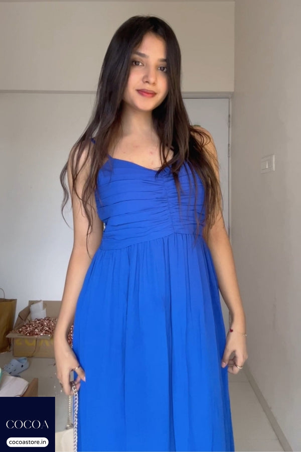 Isheeta Juneja in The Empire State of Slay Midaxi Dress