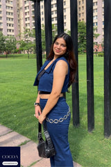 Mizab Rehmat in The Denim in Charge Co-Ord Set
