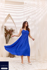 Isheeta Juneja in The Empire State of Slay Midaxi Dress
