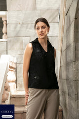 The Sizzle Hibiscus Top