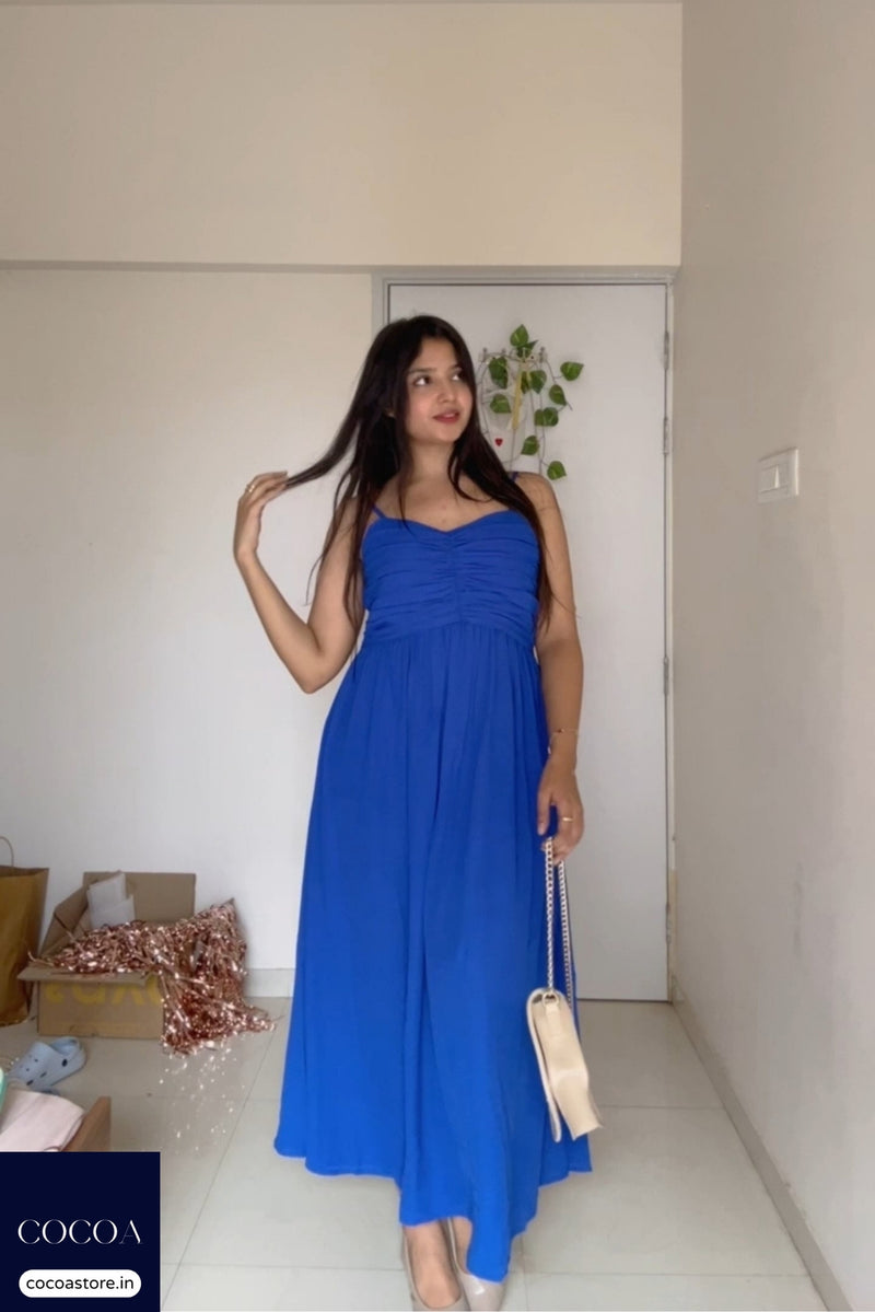 Isheeta Juneja in The Empire State of Slay Midaxi Dress