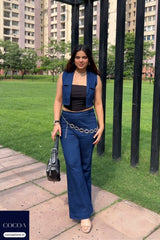 Mizab Rehmat in The Denim in Charge Co-Ord Set
