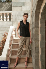 The Sizzle Hibiscus Top