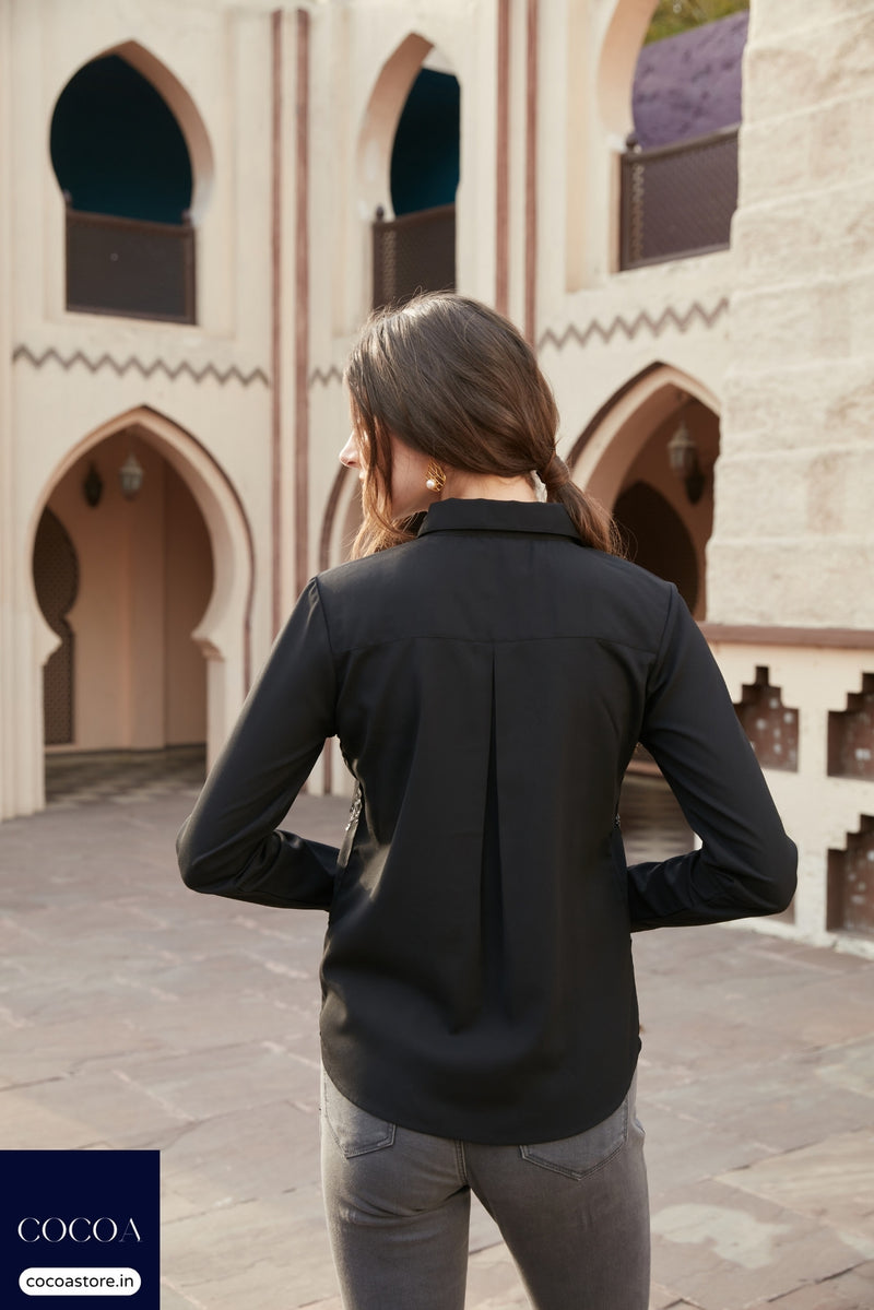 Musskan Sethi in The Mughal Me Up Shirt