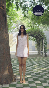 The Power Puff Girl Tweed Blazer Dress