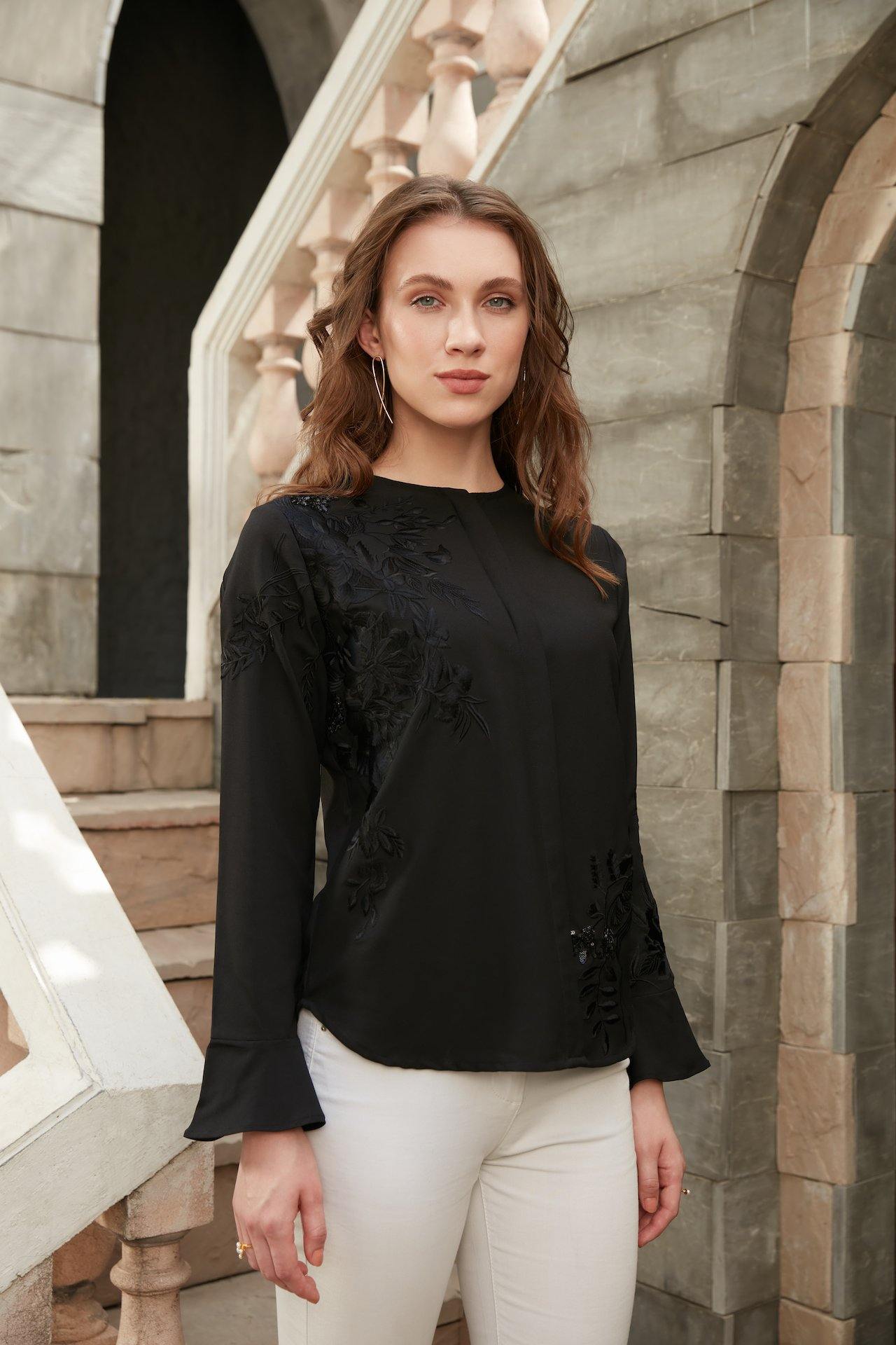 Camelia Top - Gold